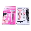 Epilator Lady Shaver Epilator al por mayor Kemei KM-6637 4 IN1 ELÉCTRICA REMOLVACIÓN EPILATOR SHAVER ELÉCTRICA PARA MUJER D240424