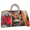デザイナーバッグダッフルバッグトラベルバッグ荷物袋ファッショナブルな大容量革型革のショルダーバッグ