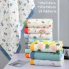 Swaddling 110x110cm 120x150cm 6 Layer Muslin Boy Girl Kids Children Sleep Blanket Swaddle Bath Towel 100% Cotton Newborn Wrap Baby Blanket