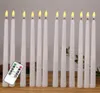 Candles 12pcs Yellow Flickering Remote LED CandlesPlastic Flameless Taper Candlesbougie For Dinner Party Decoration236S280Q5391474