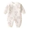 Endelar babykläder flickor pojkar rompers varm nyfödd fotografering pyjamas söta onesies för spädbarn långärmad bodysuit onepiece