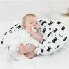 Cuscini 2 pezzi Ushaped Baby Nursing cuscini di maternità cuscino per allattamento al seno per infantile neonato per alimentazione con cerniera Coppa di cotone cuscino
