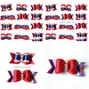 Abbigliamento per cani 50 pezzi americani Indipendence Day Pet Hair Bows Diamond per cagnolini animali domestici 4 ° JY Accessori Delivery Delivery Home Garden Su Dh2lg