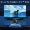 Besturing Nieuwe EN3C39 Remote Control compatibel met Hisense Smart TV 50M7030UW vervangende controller met Netflix- en YouTube -knoppen