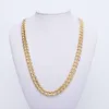 Heren Golden Chain Cuban Chain Mens Fashion Jewelry 18-24 Link Chain