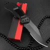 Clash 1605CKTST Pocket Knife Black Serrated 8cr13mov Blade Outdoor EDC Hunting Camping Survival Folding Knife