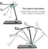 Metal Desk Mobile Phone Holder Stand For iPad Adjustable Desktop Tablet Universal Table Cell 240418