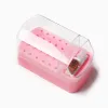 Bits 10/30 Holes Nail Art Drill Storage Box Grinding Polish Head Bit Holder Display Nail Drill Bits Organizer Nail Stand Manicure