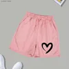 Women's Shorts Wide G shorts hot pants womens home isure high waisted Hip Wrap sports Korean straight tube loose H240424