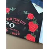 Ralp Laurens Polo T-shirt Designer RL Luxury Fashion Womens T-Shirt Round Neck Rose T-shirt Trend Loose Casual Short Sleeved