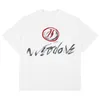 Tee Männer Frauen Vintage Tops Kurzarm T-Shirts Buchstaben drucken schwarz weißes T-Shirt