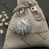 DY Men Ring David Yurma Rings for Woman Designer Jewelry Silver Dy Necklace Mens Luxury Jewelry Women Man Boy Lady Gift Party High Quali 592