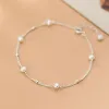 Strands INZATT Real 925 Sterling Silver Pearl Bead Bracelet For Fashion Women Classic Fine Jewelry Minimalist Accessories