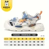 Bobdog House Unisex Kid's Criança de Sandálias de Belas dedo dedo Belial, Sapatos de água de praia de sola mole confortável para menino para menino Atividades ao ar livre BJ32253