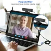 Kameras neue USB -Webkamera 4 Millionen Pixel QHD PC 2K Webcam Autofokus -Laptop -Desktop für Bürobesprechungen mit MIC HD 1080p Web Cam