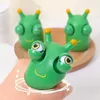 Toy de descompressão Funny Eye Bold Squeeze Toy Green Eye Eye Caterpillar Toys Brinquedos Adultos Crianças Adultos Alívio do Estresse Fidget Toy Creative Decompression Toy D240424