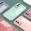 Cell Phone Cases For vivo Y72 5G Case Luxury Square Plating Vivo Y52 5G Phone Case vivo Y75S Y72 Y52 ShockProof Silicone V2041 v2053 Back Cover 240423