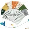 Wikkel contant envelop -systeem cadeau 15 waterdichte herbruikbare plastic budget enveloppen en 24 stickers voor budgettering drop levering ho dhcbn s ing