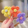 Accessoires de cheveux 2 pcs / ensembles Enfants Couleurs mignonnes Fleur Ornement Clips de cheveux Girls Barrets Sweet Hollow Barrets Hairpins Kids Hair Accessoires