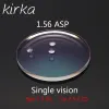 Filtres Kirka 1.56 Index Prescription Lunets Cyl02.0d Myopie Lentures transparentes Léries transparentes Hard Scratch Asphériques Optical Woman Man Lens