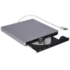 Player Slim External USB 2.0 DVD RW CD Écrivain Drive Burner Reader Player pour ordinateur portable PC ACHARGE