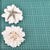 20pcs Dahlia Artificial Silk High Quality Flowers Heads For Wedding Decoration Rose DIY Wreath Scrapbooking Craft Fake Flower 240415