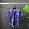 Męskie plus tees polo letnie nowa moda załoga dekoltowa bawełniana koszula z krótkim rękawem hawajskie koszulę na plaży szorty sportowe K098C
