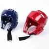 Dzieci dorośli Taekwondo HEPREGEAR Profesjonalny Taekwondo Hełm Protector MMA Helmets Boks Karate Protection Gear Blue Red 240416