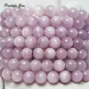 Beads Meihan Natural A +++ Katze Eye Madagaskar Kunzite Glattes Runde Edelstein für Schmuck DIY Making Design