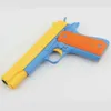 Gun Toys M1911 Soft Bullet Toy Gun Manual Pistol Gun Dart Blaster Shooting Toy Fake Gun For Kids Boys Birthday Gifts Outdoor GamesL240425