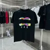 24s Erkek Kadın Tasarımcı T Shirt Baskı Moda Adam T-Shirt Üst Kalite Pamuklu Günlük Tees Kısa Kollu Lüks Hip Hop Sokak Giyim Tshirts 03