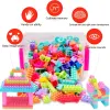 Blocks Child Toys For Kids Inserting and Assembling Large Particle Building Blocks Educational Toys DIY Constructor Toys For Children