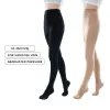 Shavers S5XL Plus Size 3446mmhg pressyhose pantyhose المرونة الدودية التمريض الجوارب جوارب الجوارب 3 جوارب الضغط