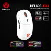 Topi Firech XD3 2.4G Game Professional Game Mouse Mouse Chip Pixart3335 16000DPI 6 Pulsanti RO Topi RGB per LOL FPS GAMERS