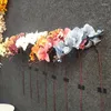 装飾的な花シルク人工蘭結婚式ギフトのための高品質の蝶の秋のパーティー装飾Pographyの小道