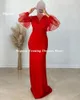Robes de fête Mignon Satin Tulle sirène chérie Robe de bal de bal en soirée Paillettes au sol Robffle Robe élégante formelle pour les femmes 2024