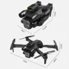 Drönare M4 Drone 4K Professinal med vidvinkel Triple HD Camera Foldbar App Remote Control Helicopter WiFi FPV Höjd Håll förkläde säljer