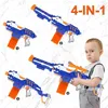 Giocattoli pistola freccette elettriche giocattolo soft per nerf pistola morbida proiettili per buchi da 7,2 cm proiettili da ventosa per nerf blasters boys giocattolo giocattolo per bambini 24424