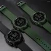 Zegarek na ręce Synoke Mężczyzn sportowy Watch Fashion Chronos Countdown Waterproof Led Digital Man Military nadgarstek Relogio Masculino