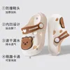 3 years Kids Summer bear Cartoon Cave Hole Sandals 2024 Garden Beach Slippers Sandals NonSlip Soft Soled Quick Drying Shoes 240418