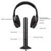 Strument Aurbo auricolare wireless professionale FM Hifi Wireless Cuffie con ricevitore emettitore per la chat di FM Radio Monitoring Player MP3