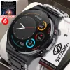 Watches 2023 New ECG+PPG Smart Watch Men Sangao Laser Health Heart Hjärtfrekvens Blodtryck Fiess Sports Watches IP68 Waterproof Smartwatch