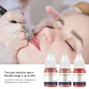 Inks Aimoosi 3ml Tattoo Ink Permanent Microblading Paint Inks Pigment Semi Makeup Wenkbrauwen Lippen Tint Verbruiksgoederen Tattoo -benodigdheden