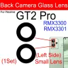 Filter för Realme GT 2 Pro GT2Pro bakre kamera Glaslins täcker bakkamera linsglas med ramhållares ersättning