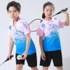 Maglie per bambini tavolo ping ping pong badminton camicia esercitati abbigliamento sportivo di alta qualità