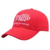 Voleybol yeni, Amerika'yı tekrar harika yap, Trump Beyzbol Kapağı 2024 Cumhuriyetçi İşlemeli Şapka Toptan