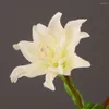 Fiori decorativi MBF Lily di seta di alta qualità artificiale per bouquet nuziale casa da sposa soggiorno