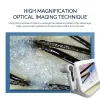 Machine 10 pouces HD Affichage professionnel Analyseur de peau 50x / 200X Dispositif de test de peau Magnitif Pore Magrand