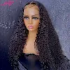 Perruques pré-prouvées de perruque frontale en dentelle et perruque en dentelle Brésilienne brésilienne brésilienne brésilienne Brésilien Brésilien Curly Ferm Human Hair Wigs pour les femmes
