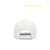 Luxe hoed modeontwerper cap honkbal cap logo honkbal hoed heren foto kleur wit